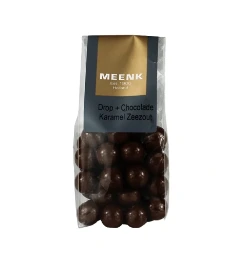 [LP856] Meenk Licorice & Caramel Sea Salt Chocolate 150g