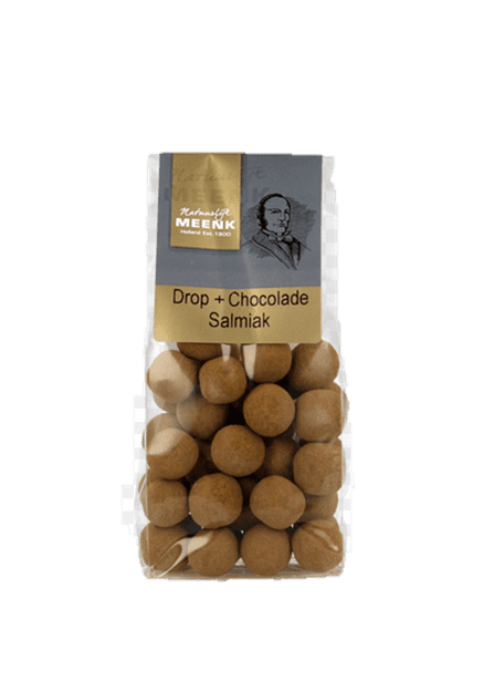Meenk Salmiak Licorice & Chocolate Balls 150g