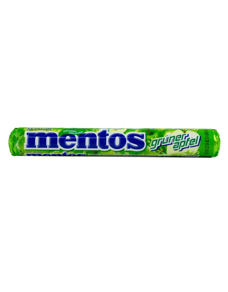 Mentos Green Apple Rolls 38g