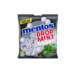 [CP373] Mentos Licorice Mint Balls 220g