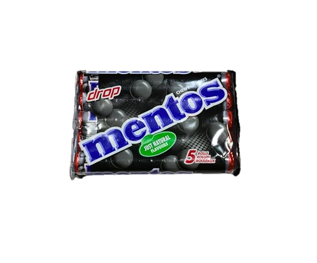 Mentos Licorice Mint Rolls 5-pk 188g