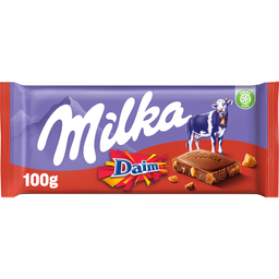 [CH1356] Milka Daim Milk Chocolate Bar 90g