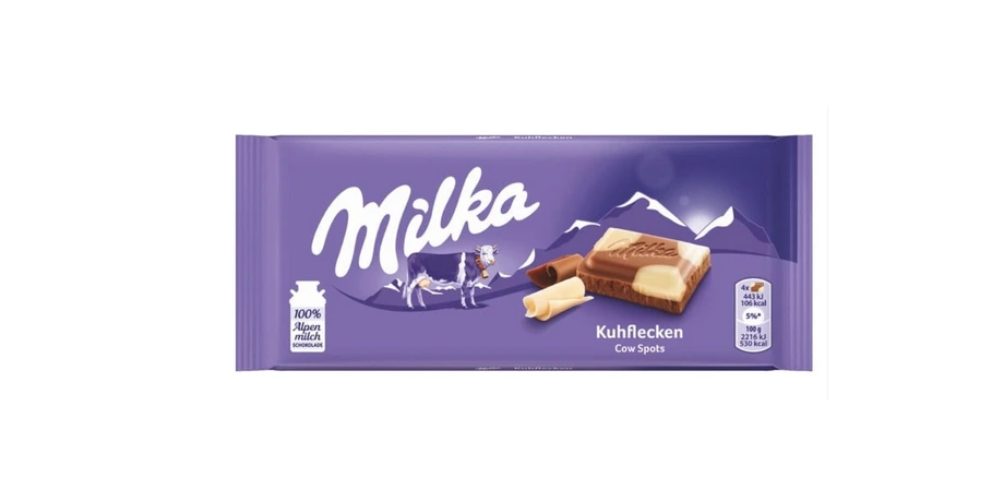 Milka Happy Cow Chocolate Bar 90g