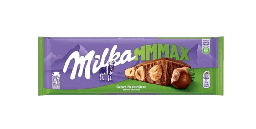 [CH1381] Milka Mmmax Whole Hazelnuts Milk Chocolate Bar 250g