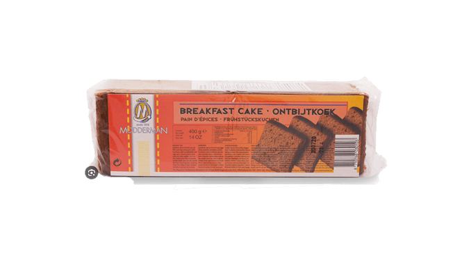 Modderman Breakfast Cake 400g