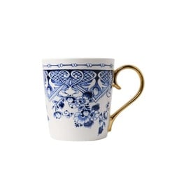 [XXH2015] Mug - Ceramic - Majolica - Delft Blue/Gold Handle