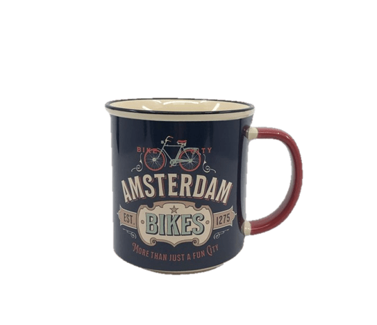 Mug - Vintage - Amsterdam Bikes