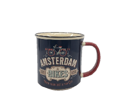 [XXH2037] Mug - Vintage - Amsterdam Bikes