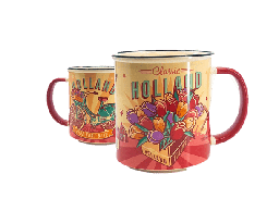 [XXH2041] Mug - Vintage - Holland Tulips Bike