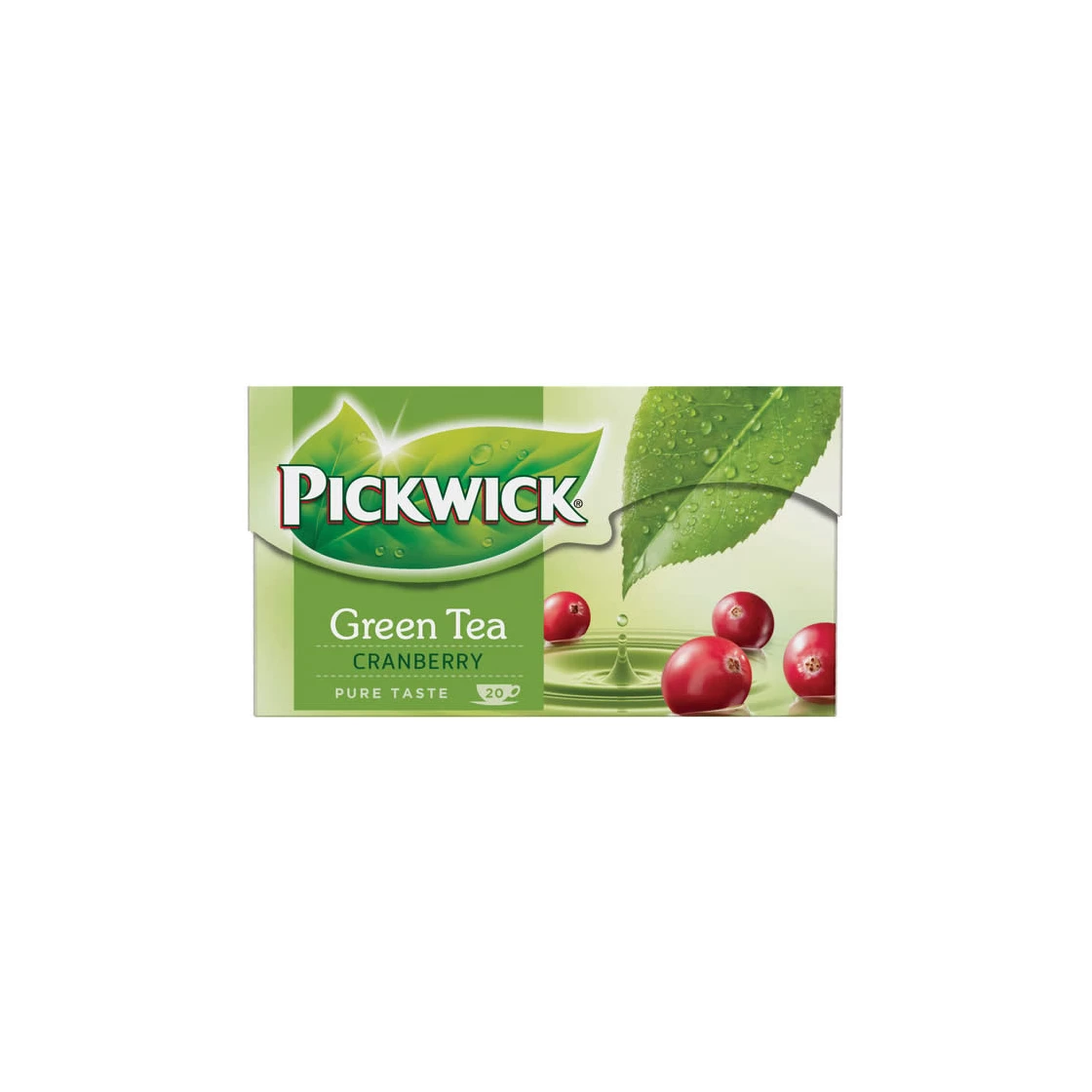 Pickwick Cranberry Green Tea 20pc - 30g