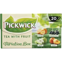 [HT1083] Pickwick Green Fruit Tea - Variation Box 20pc - 30g