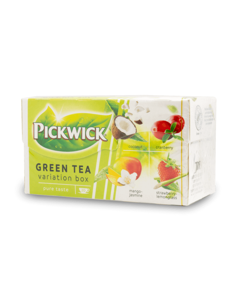 Pickwick Green Tea - Variation Box 20pc - 30g