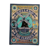 [XBG2005] Playing Cards - Holland - Green/Gold