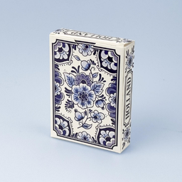 [XBG2010] Playing Cards - Holland Flowers - Delfts Blue
