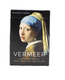 [XBG2007] Playing Cards - Vermeer - Girl w/ Pearl