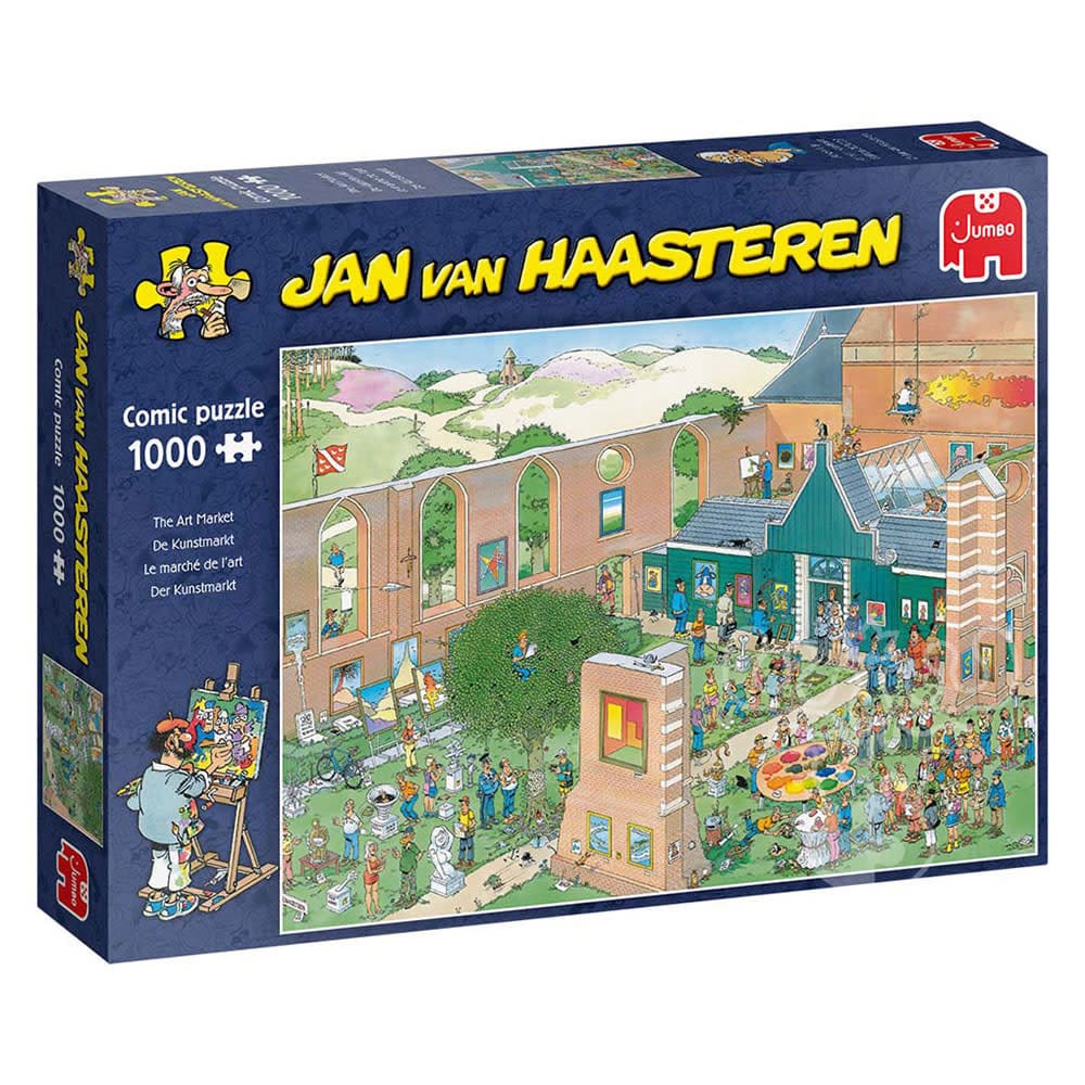 Puzzle - Jan van Haasteren - Art Market (Disc)
