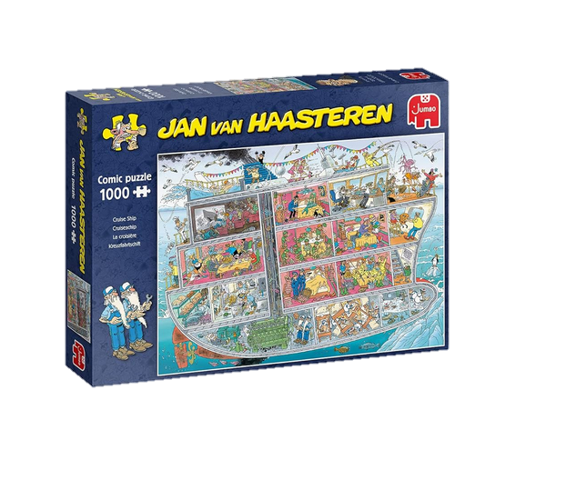 Puzzle - Jan van Haasteren - Cruiseship (Disc)
