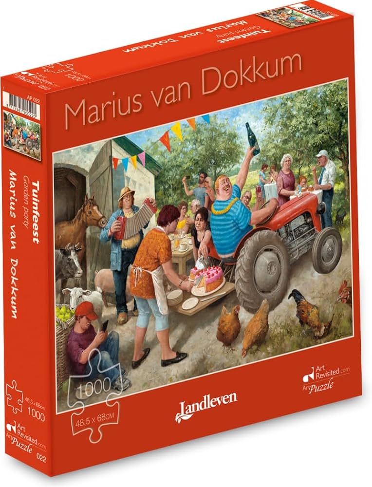 Puzzle - Marius VanDokkum - Garden Party