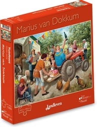 [XBG1607] Puzzle - Marius VanDokkum - Garden Party