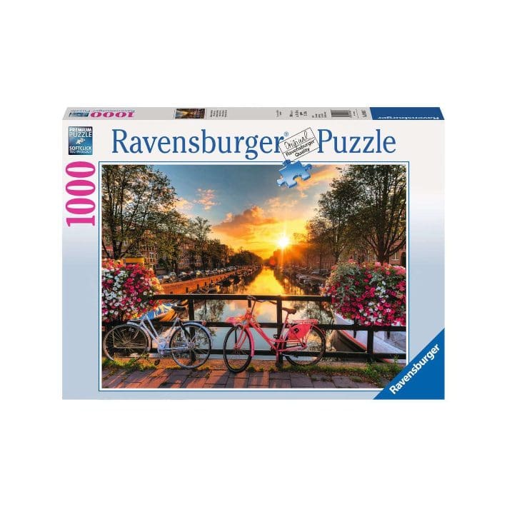 Puzzle - Ravensburger - Amsterdam Bicycles