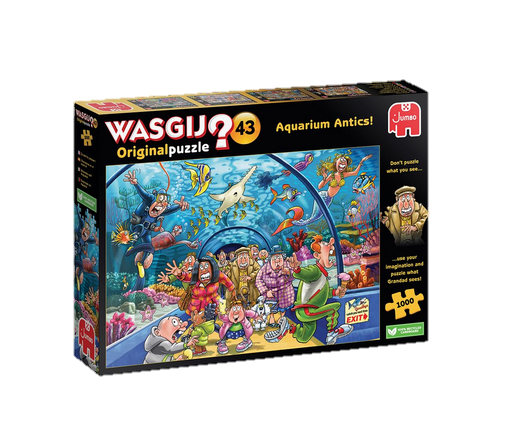 Puzzle - Wasgij - Aquarium Antics (Disc)