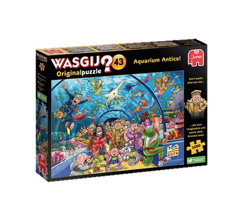 Puzzle - Wasgij - Aquarium Antics (Disc)