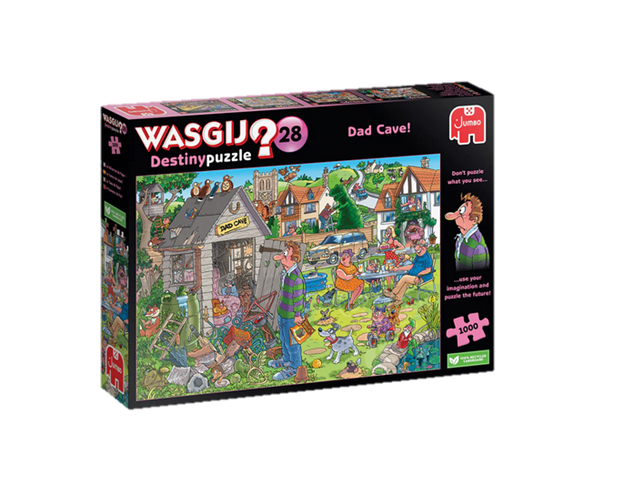 Puzzle - Wasgij - Dad Cave (Disc)