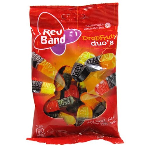 Red Band Licorice Fruit Duos 120g