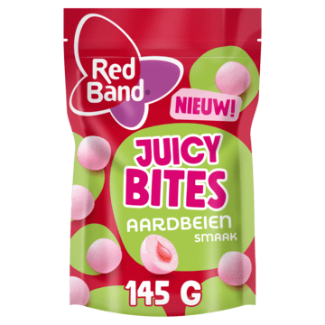 Red Band Strawberry Juicy Bites 145g