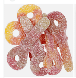 [CB0495] Red Band Super Sour Soothers 100pc 1200g