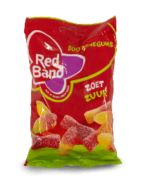[LP504] Red Band Sweet & Sour Winegums 120g