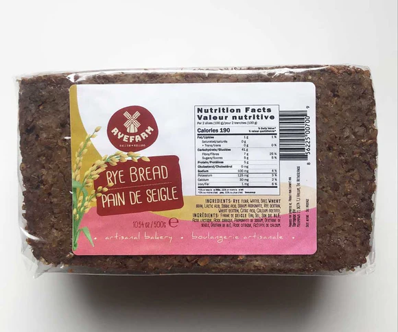 [FL1640] Ryefarm Ryebread 500g