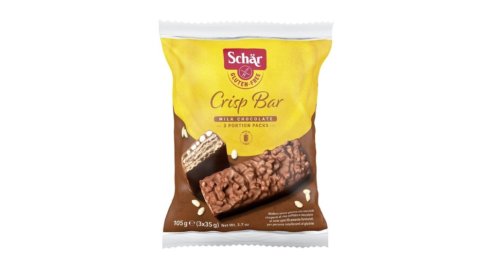 Schar Crisp Bar 3-pk *GF* 105g