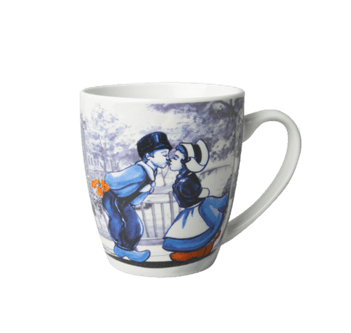 Mug - Senseo - Delfts Blue Kissing Couple