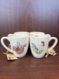 [XR5120] Senseo Mug - Farm Life: Set of 4