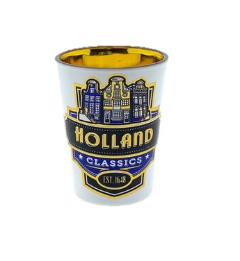 Shot Glass - Matix - White - Holland Classics