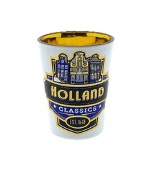 [XXG9003] Shot Glass - Matix - White - Holland Classics