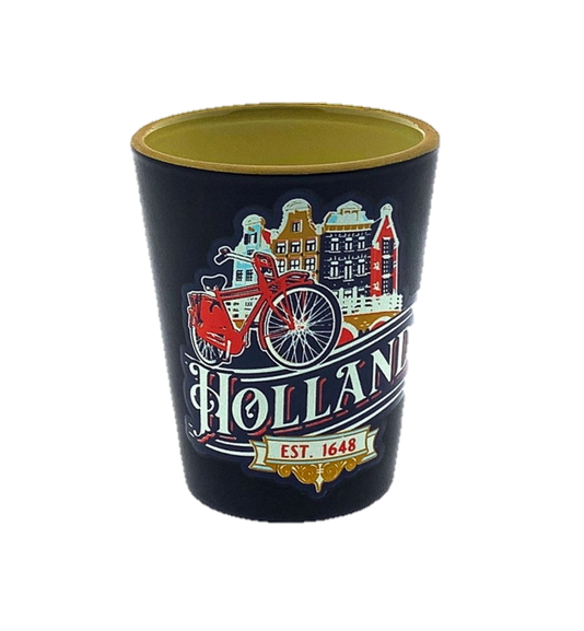 Shot Glass - Matix - Dark Blue - Holland Bike & Mill