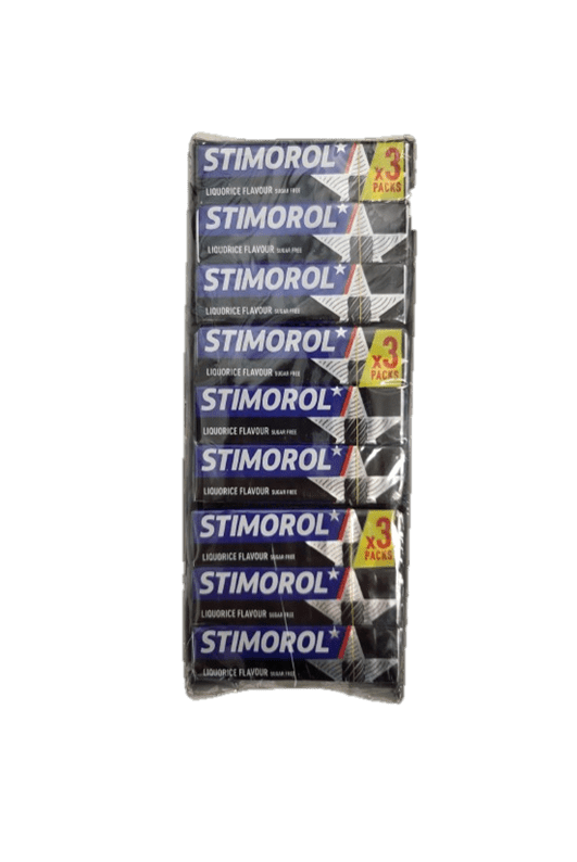 Stimorol Licorice Gum 3-pk *SF* 42g