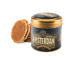 [XXG4005] Tin - Stroopwafel - Amsterdam Charleston