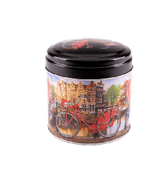 [XXG4009] Tin - Stroopwafel - Bike on Bridge