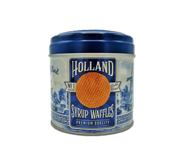 Tin - Stroopwafel - Holland Delfts Blue