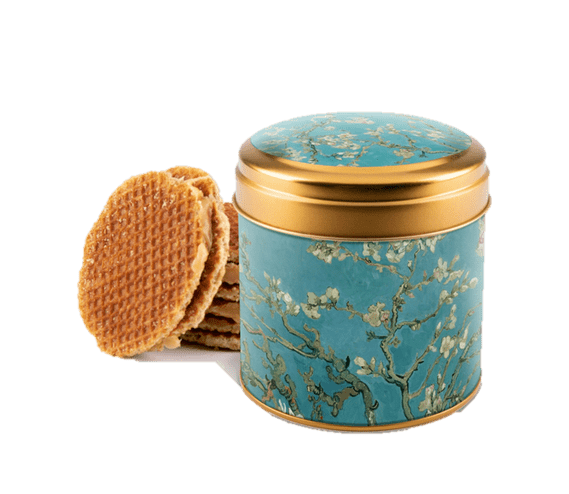 Tin - Stroopwafel - Van Gogh Almond Blossom
