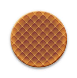 [XXG4019] Tin - Stroopwafel - 3D Waffle