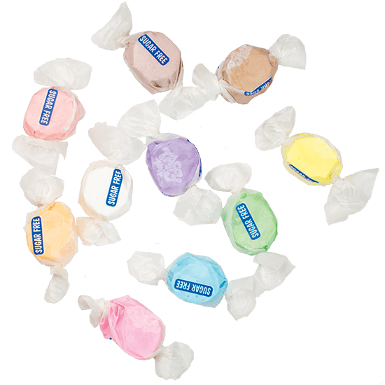 Taffy Town Assorted Lite Taffy *SF* 5lb - 2260g