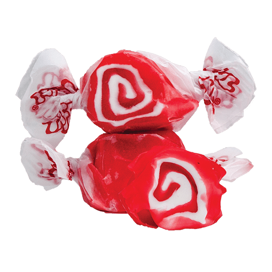 Taffy Town Red Licorice Swirl Taffy 2.5lb - 1130g