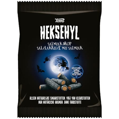 Toms Heksehyl Salmiak Licorice 300g