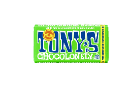 [CH1306] Tony's Chocolonely Dark Chocolate Bar w/ Almond & Sea Salt 180g