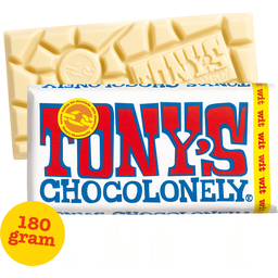 [CH1318] Tony's Chocolonely White Chocolate Bar 180g