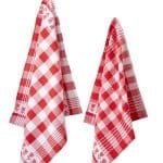 Twentse Damast - Hand Towel - Red Tulip